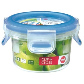 EMSA Clip & Close Frischhaltedose rund – Fassungsvermögen: 150 ml