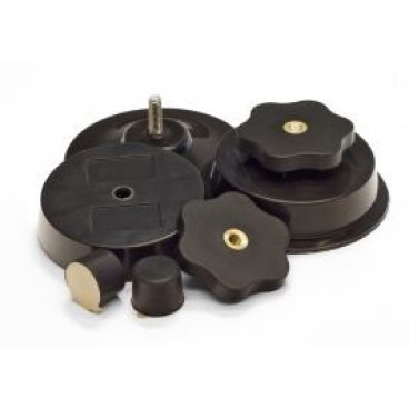 Halterungskits für Tork Performance Einzeltuchspender Saugnapf Kit, schwarz - Bild-Darstellung des Produktes 1