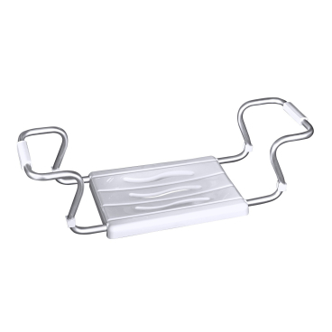 WENKO Secura Badewannensitz Breite 55-65 cm (verstellbar), Farbe: weiß - Bild-Darstellung des Produktes 1