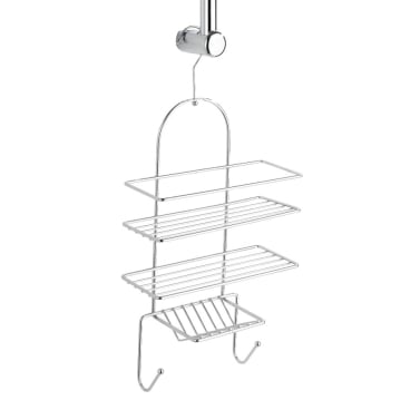 WENKO Exclusiv Duschdiener / Duschregal Maße: 25 x 52 x 11 cm, Farbe: Silber / Chrom - Bild-Darstellung des Produktes 1