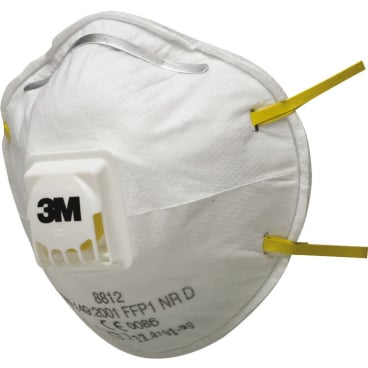 3M Atemschutzmaske 8812, FFP1 1 Packung = 10 Stück - Bild-Darstellung des Produktes 1
