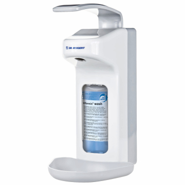 Dr. Weigert triformin® basic Desinfektionsmittel-/Seifenspender für 500 ml - Flaschen - Bild-Darstellung des Produktes 1