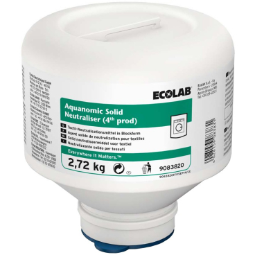 ECOLAB Aquanomic Solid Neutraliser 1 Karton = 2 x 2,72 kg Kapseln - Bild-Darstellung des Produktes 1