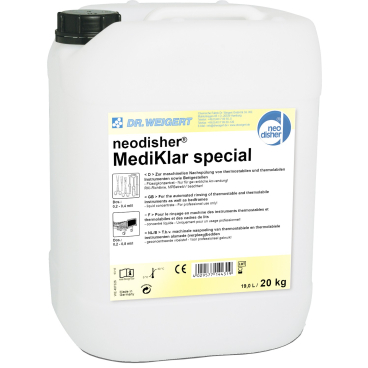Dr. Weigert neodisher MediKlar special Nachspülmittel 20 kg - Kanister - Bild-Darstellung des Produktes 1