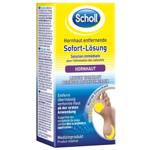 Scholl Hornhaut entfernende Sofort-Lösung