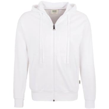 HAKRO Kapuzen-Sweatjacke PREMIUM, 300 g/m², 70% Baumwolle, Weiß, 4XL 4XL - Bild-Darstellung des Produktes 1