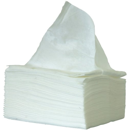 SuperSoft Vliestücher, weiß, 1-lagig, 30 x 32 cm