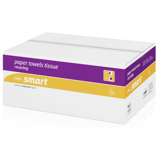 Wepa Smart Tissue-Format-Handtuchpapier, 2-lagig
