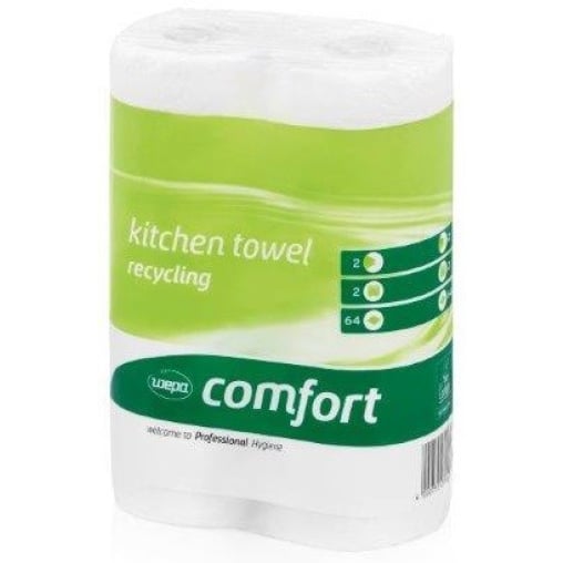 Wepa Comfort Küchentücher, 2-lagig, Hochweiß