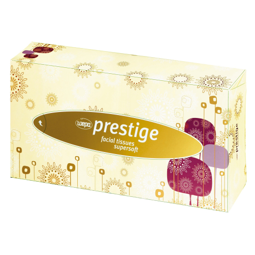 Wepa Prestige Kosmetiktücher, 2-lagig, Hochweiß