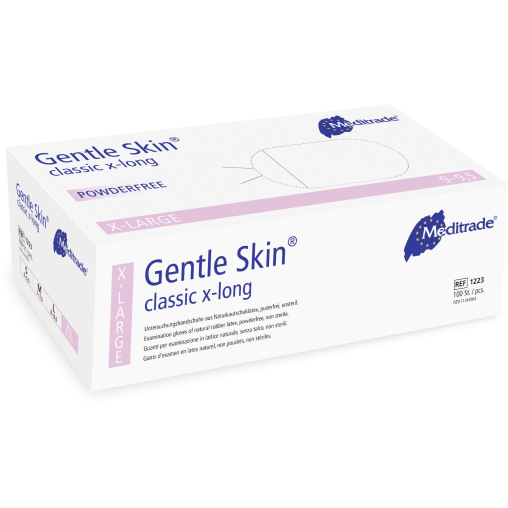 Meditrade Gentle Skin® classic x-long LatexUntersuchungshandschuh