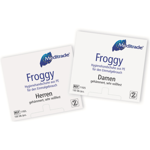 Meditrade® Froggy PE-Hygienehandschuh