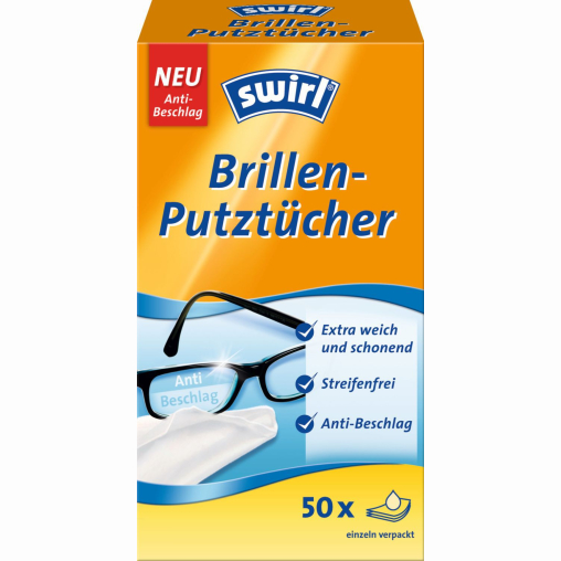Swirl® Brillen-Putztücher