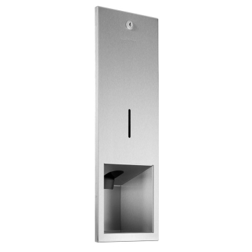 Wagner EWAR Flüssigseifenspender WP 208 für Austausch-Kartuschen matt geschliffene Optik, Fassungsvermögen: 950 ml - Bild-Darstellung des Produktes 1