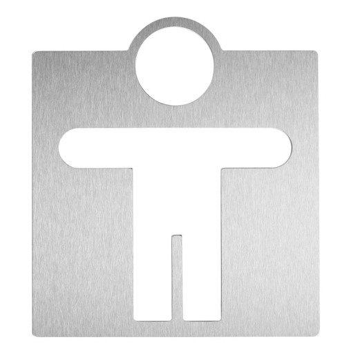 Wagner EWAR Toilettentürschild "Mann"