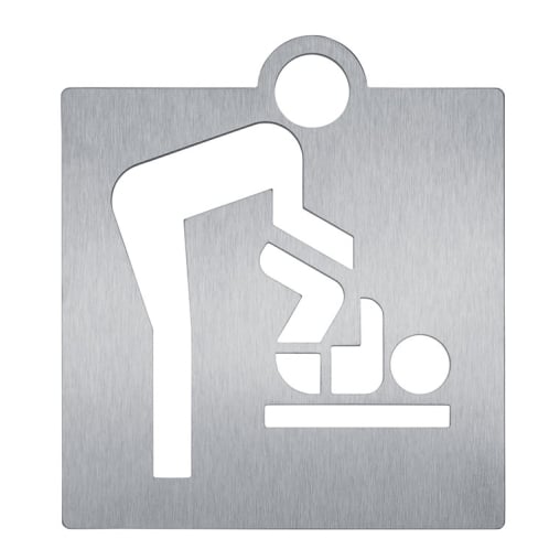 Wagner EWAR Toilettentürschild "Wickelraum"