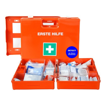GRAMM medical Betriebsverbandkoffer MULTI detect mit Inhalt nach DIN 13 169 / Pflaster detektierbar - Bild-Darstellung des Produktes 1