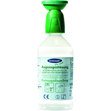 GRAMM medical Augenspülflasche  500 ml - Flasche mit Staubschutzkappe - Bild-Darstellung des Produktes 1