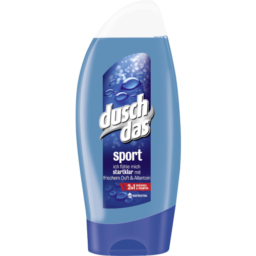 duschdas Duschgel und Shampoo Sport