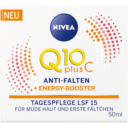 NIVEA Face Q10 Plus Anti-Falten Energy Tagespflege LSF15