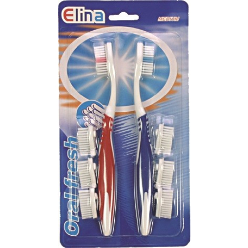 ELINA Zahnbürste Oralfresh