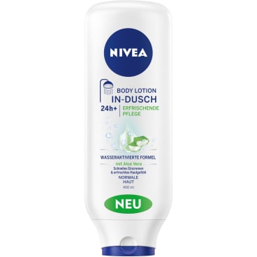 NIVEA Body In-Dusch Body Lotion Feuchtigkeitspflege – 400 ml