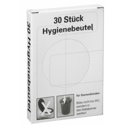 Ernst Wagner GmbH & Co. KG Wagner EWAR Hygienebeutel, aus Kunststoff, Hygienebeutel für Hygienebeutelspender, Karton= 10 x 30 = 300 Beutel, 210 x 125 x 85 mm 923 528