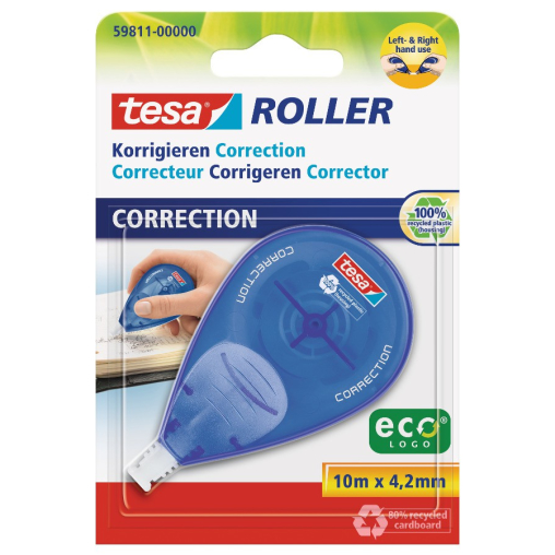 tesa Roller Korrigieren ecoLogo® Seitwärtsroller