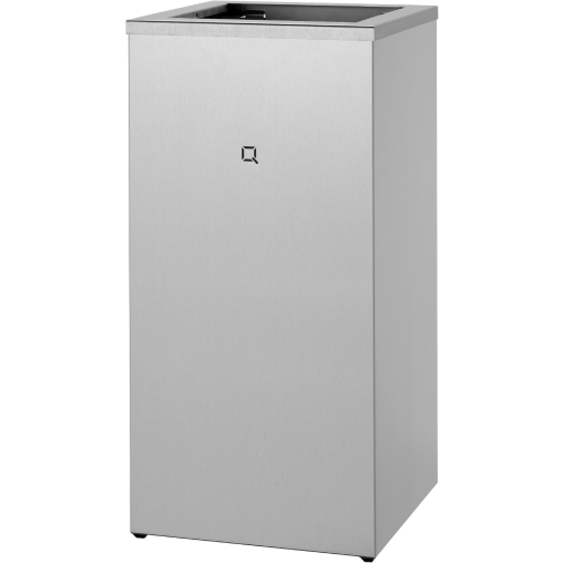 All Care Qbic-line Abfallbehälter Edelstahl, 85 Liter