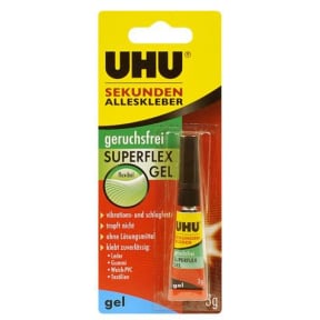 UHU Sekunden Alleskleber geruchsfrei Superflex Gel