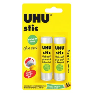 UHU stic Klebestift Packung = 2 x 8,2 g - Klebestifte - Bild-Darstellung des Produktes 1
