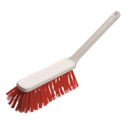 haug bürsten KG Haug Handbesen 310 x 40 x 90 mm, Besatz: Polyester PBT Ø 0,50 mm (hart), rot 88941