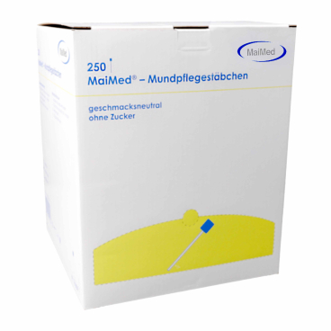 MaiMed Mundpflegestäbchen, ohne Zucker 1 Box à 250 Stück - Bild-Darstellung des Produktes 1