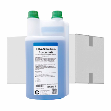 ILKA Scheibenfrostschutz Anti Frost 1 Karton = 12 Flaschen à 1 Liter - Bild-Darstellung des Produktes 1