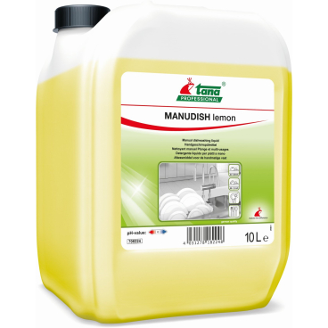 TANA green care MANUDISH lemon Handgeschirrspülmittel 10 l - Kanister - Bild-Darstellung des Produktes 1