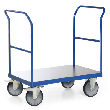 Protaurus Plattformwagen F600 mit 2 Schiebebügeln ohne Bordkante 1200x800mm 1 Stück - Bild-Darstellung des Produktes 1