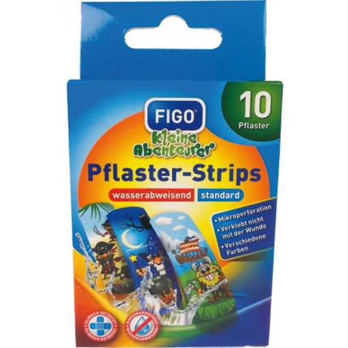 Figo Pflaster-Strips für Kinder - Wasserabweisend