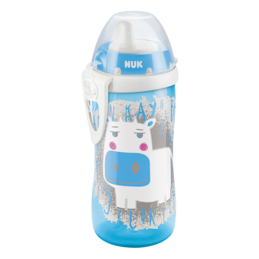 NUK First Choice Kiddy Cup mit robuster Kunststoff Trinktülle