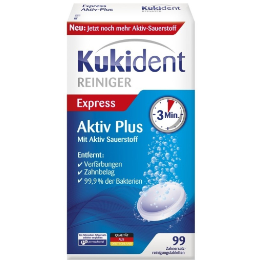 Kukident Aktiv Plus Reinigungstabletten