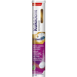 Reckitt Benckiser Deutschland GmbH Kukident Professionelle Reinigungstabletten Zahnweiß, Hilft, das natürliche Weiß wiederherzustellen, 1 Röhrchen = 30 Tabletten 3019340