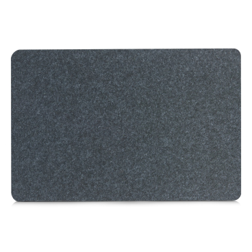 Zeller Filzplatzset, 45 x 30 cm 1 Packung = 12 Stück, Farbe: anthrazit - Bild-Darstellung des Produktes 1