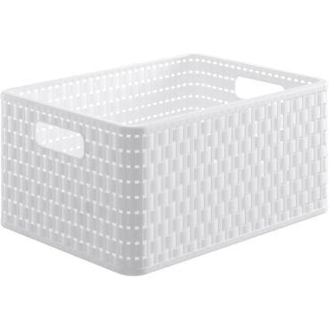 Rotho COUNTRY Korb, 18 Liter Farbe: porcelain - Bild-Darstellung des Produktes 1