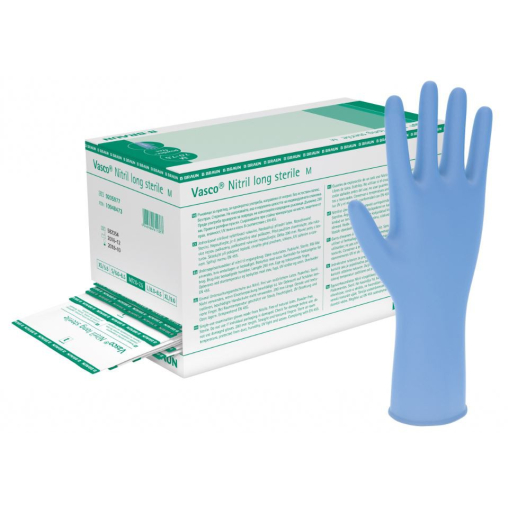 B. Braun Vasco® Nitril long Untersuchungshandschuh - steril