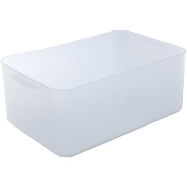 Rotho PURE Box Aufbewahrungsdose, transparent Maße: 242 x 155 x 90 mm, Füllmenge: 2,9 Liter - Bild-Darstellung des Produktes 1