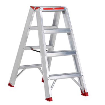 Altrex Sierra beidseitig begehbare Stufenstehleiter SDO 4 Stufen ohne Bügel 1 Stück - Bild-Darstellung des Produktes 1
