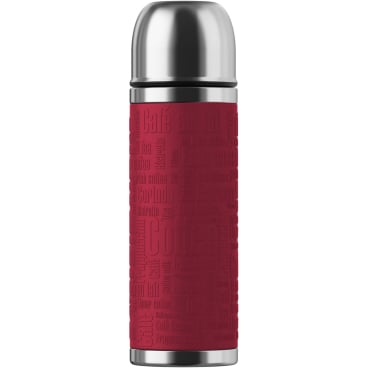 EMSA Senator Sleeve Isolierflasche mit Soft-Touch-Manschette Fassungsvermögen: 500 ml, Farbe: Rot - Bild-Darstellung des Produktes 1