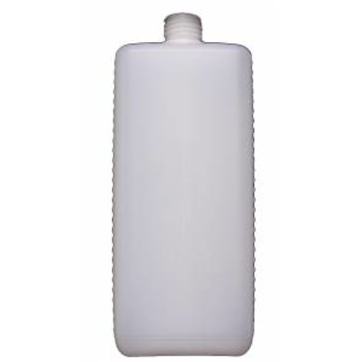 Leerflasche, eckig, Euroflasche mit Verschluss