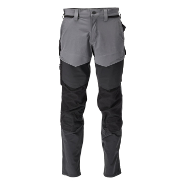 MASCOT Stretch-Bundhose 22379-311 (Customized) – leichter Ultimate Stretch, CORDURA-Kniepolstertaschen Farbe: anthrazit/schwarz, Größe: 82C48 (EU 48) - Bild-Darstellung des Produktes 1