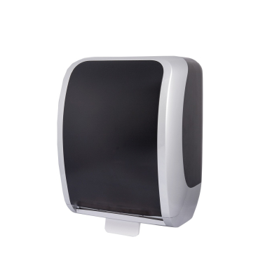 COSMOS Handtuchrollenspender Autocut Farbe: silber/schwarz - Bild-Darstellung des Produktes 1
