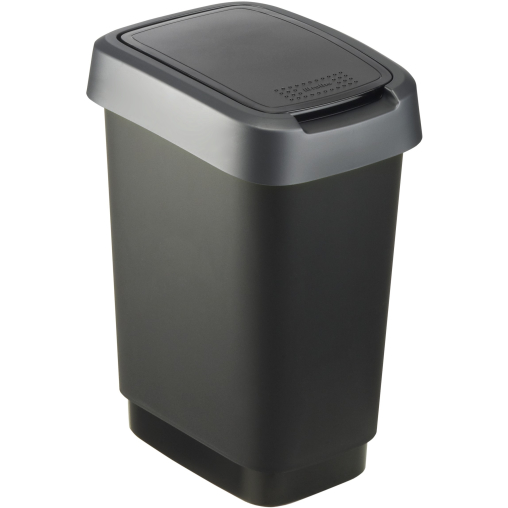 Rotho TWIST Abfalleimer, 10 Liter